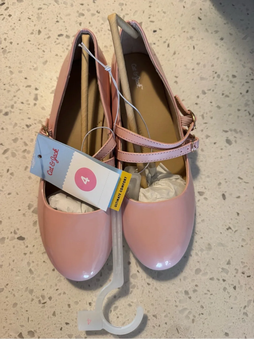 Cat & Jack Pink girl flats